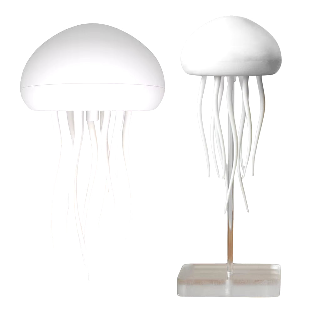 Jellyfish Lamp Voice Control Dancing RGB Gradient Jellyfish Bedside Lamp Rechargeable Table Lamp Touch Sensor Christmas Gift New