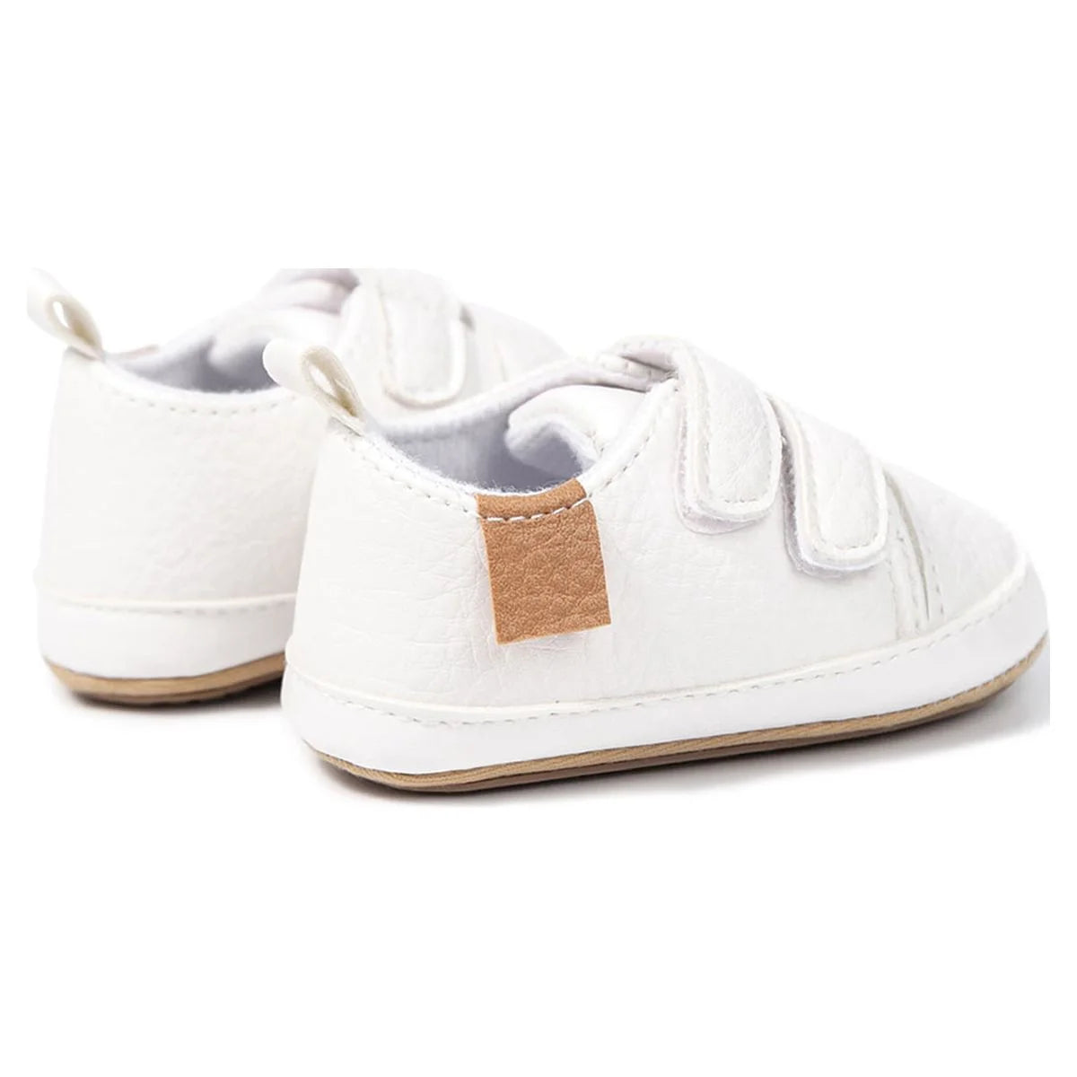 Baby Boys Girls Shoes High-Top Ankle Sneakers Toddler Soft Rubber Sole Infant Crib Shoes 0-18 Months